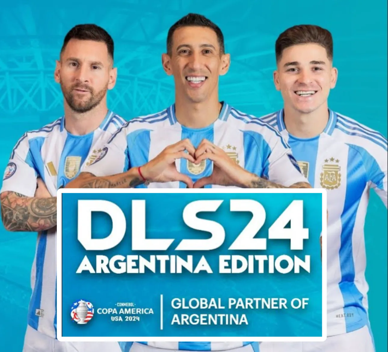 تنزيل دريم ليج الأرجنتين بآخر الأطقم | DLS 24 ARGENTINA EDITION