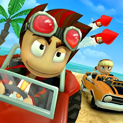تنزيل لعبة Beach Buggy Racing مهكرة اخر اصدار مجانا 2024