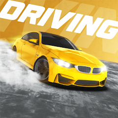 لعبة city car driving مهكرة