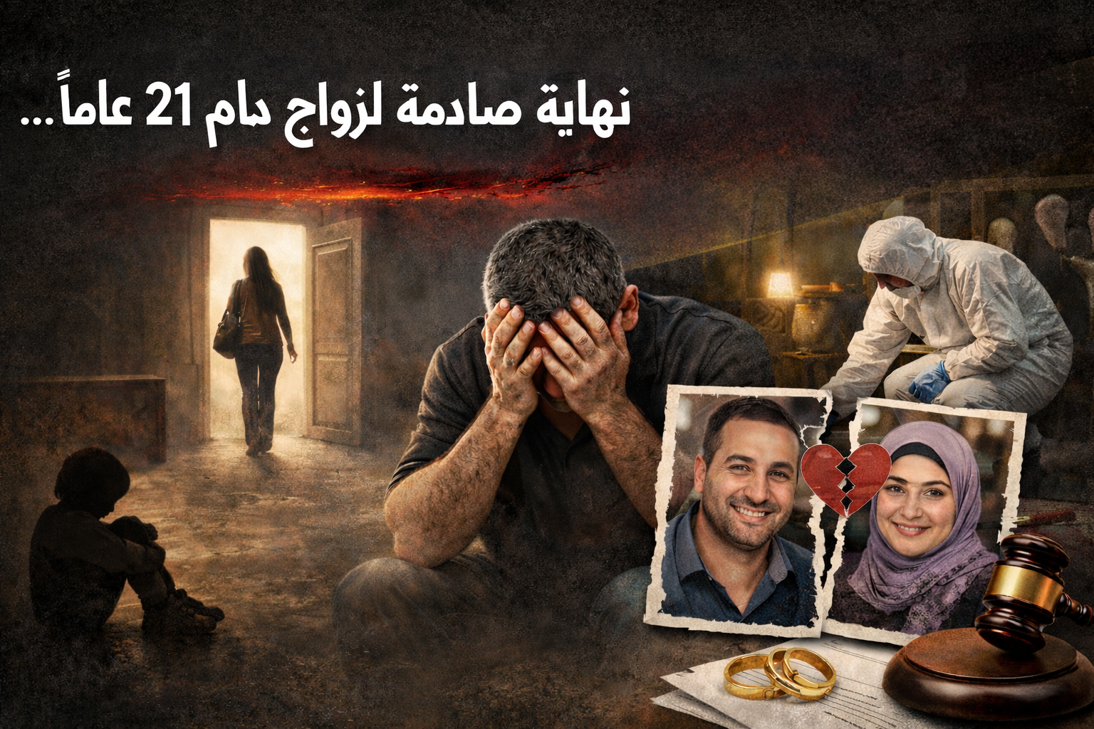 نهاية صادمة لزواج دام 21 عاماً… رسائل مهمة من واقعة الفيوم لحماية الأسرة